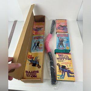 Avon NOS VTG '1997' RICHARD SIMMONS AB/BUTT/STRETCH VHS EXCERCISE SET